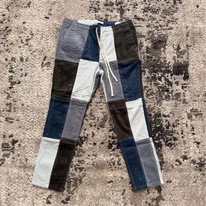 PacSun Patchwork Corduroy Jogger Pants – Men’s Medium